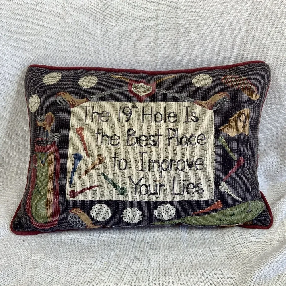 Golf Tapestry‎ Pillow 